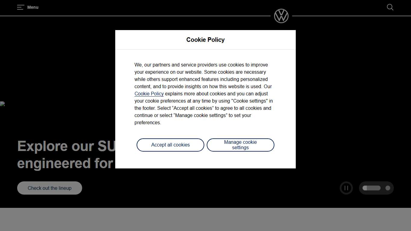 Volkswagen Canada | Discover our SUVs and car lineup